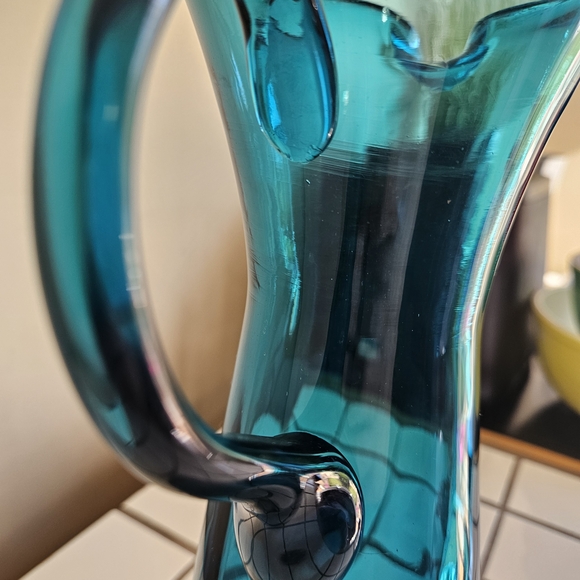Blenko Glass Pitcher - Picture 8 of 16